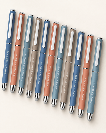 Permission to Achieve™ Erasable Pens