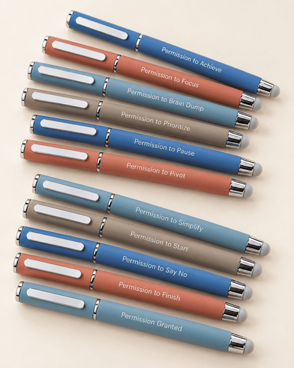 Permission to Achieve™ Erasable Pens